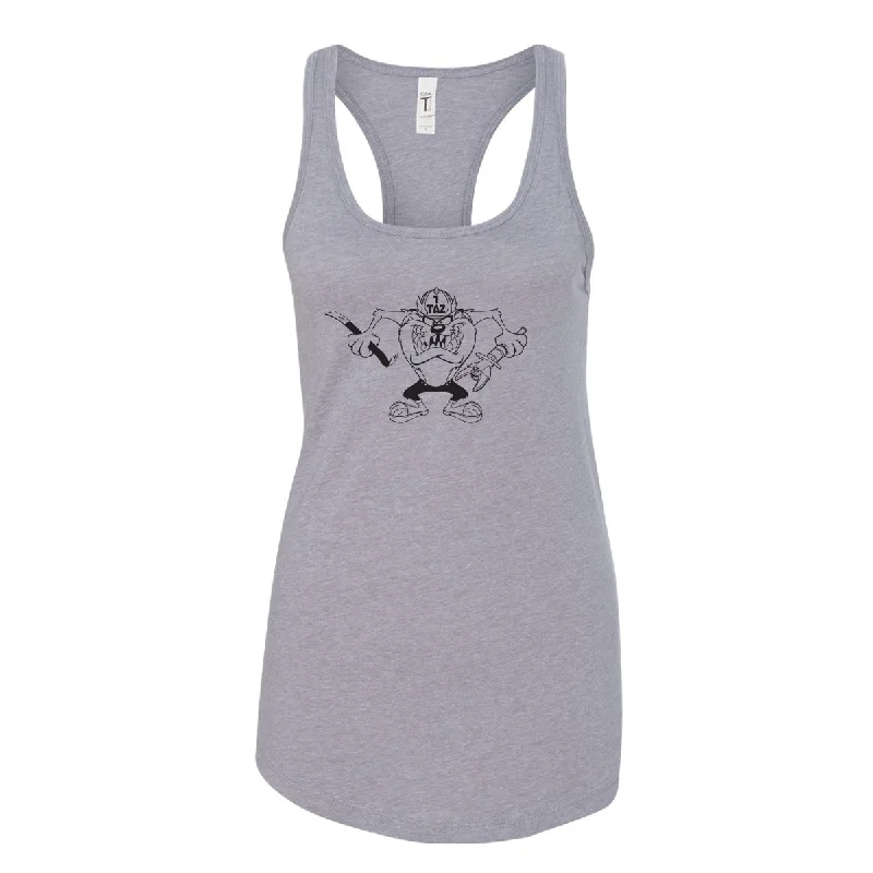 FFC 343 Crazy Taz Premium Women's Racerback Tank lightweight tank top