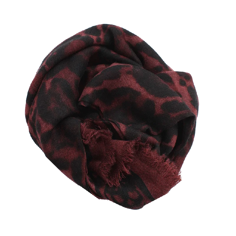 Amimalier Skull Shawl Fashionable Silk Shawl Wrap