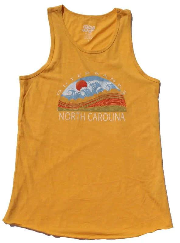 Outer Banks MIXIN WAVES GOLDEN TANK activewear tank top