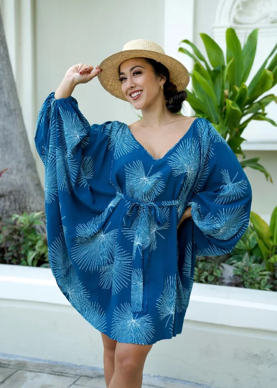 Dress Kainui Blue Loulu Palm Tunics Seasonal trendy