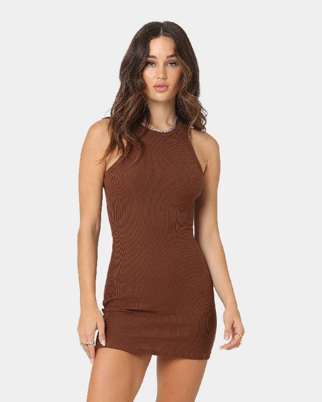 XXIII Women's Safiya Dress Chocolate Tunics Cozy soft