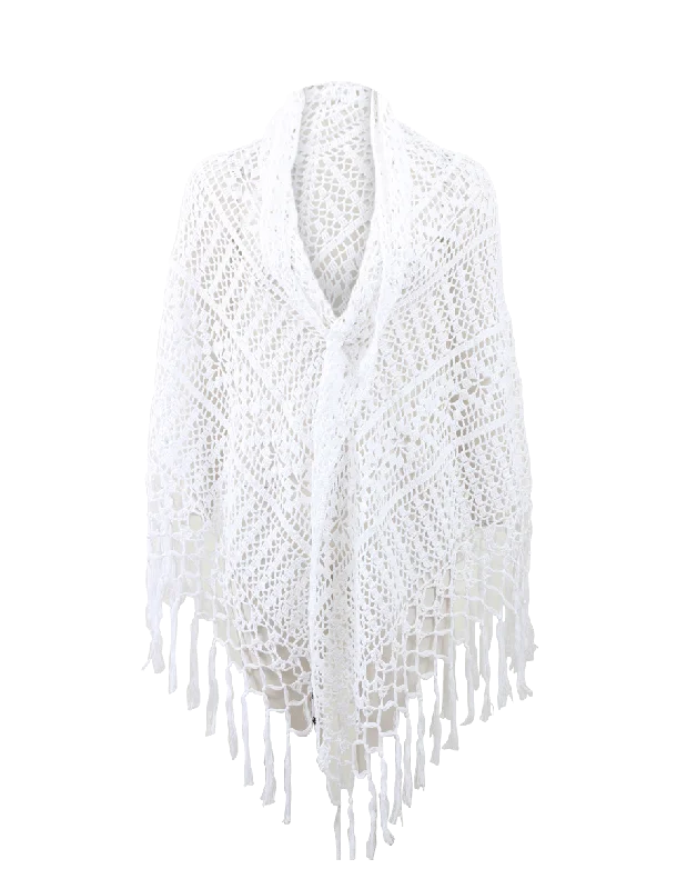 Vava Vintage Shawl Soft Knit Shawl Poncho