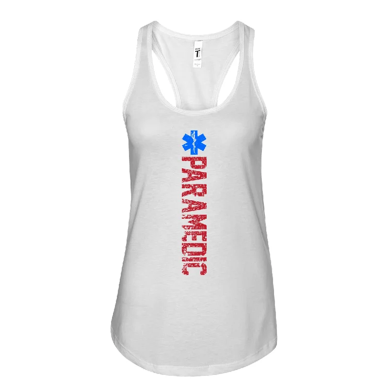 American Paramedic Women's Racerback Tank neon tank top