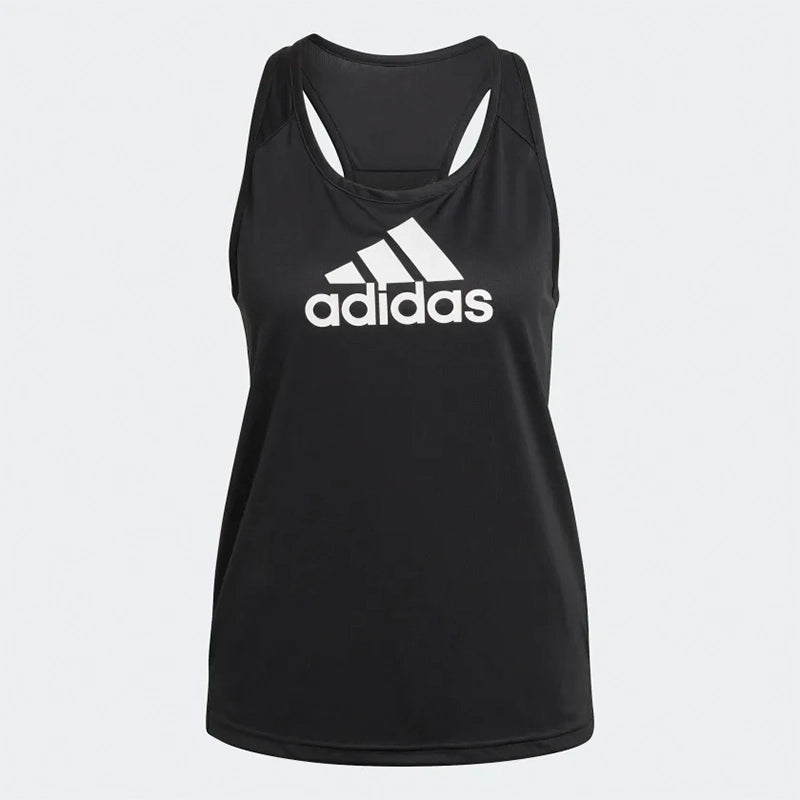 ADIDAS AEROREADY DESIGNED 2 MOVE LOGO SPORT TANK TOP GL3826 cutout tank top