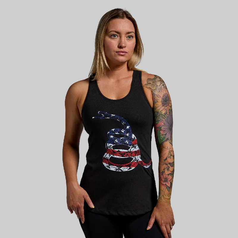 Gadsden Flag Staple Tank (USA) low neck tank