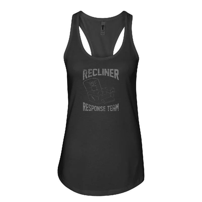 Recliner Response Team Women's Racerback Tank slim fit tank