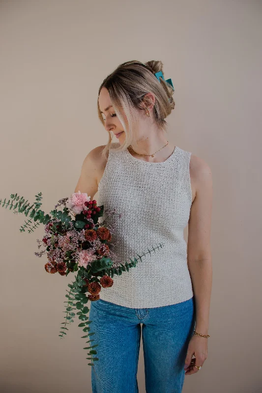 Crochet Kit - Whiteshell Tank stylish tank top