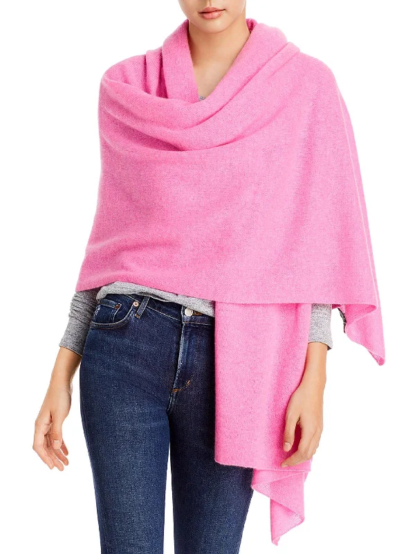 Womens Cashmere Shawl/Wrap Warm Wool Shawl Cape