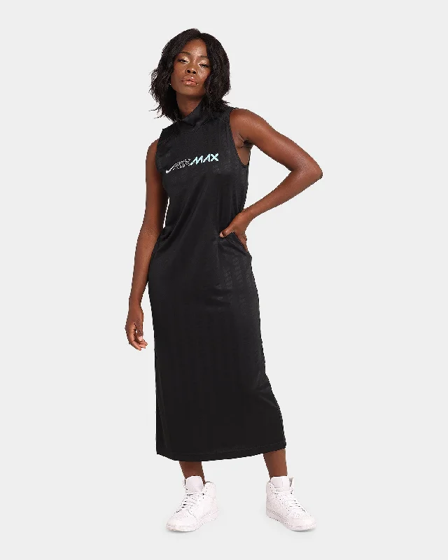 Nike Sportswear Women's Air Dress Black Tunics Velvet soft