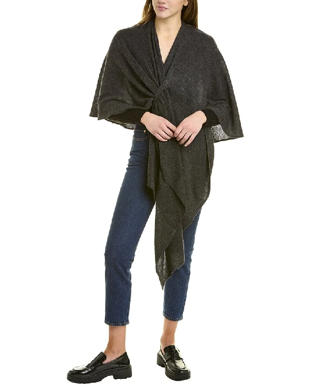 In2 by InCashmere Cashmere Wrap Shawl Comfortable Knitted Shawl Wrap