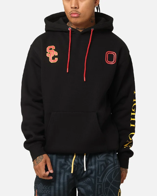 Overtime USC Trojans Fight On Hoodie Black Hoodie with Patch Decorative Personalized