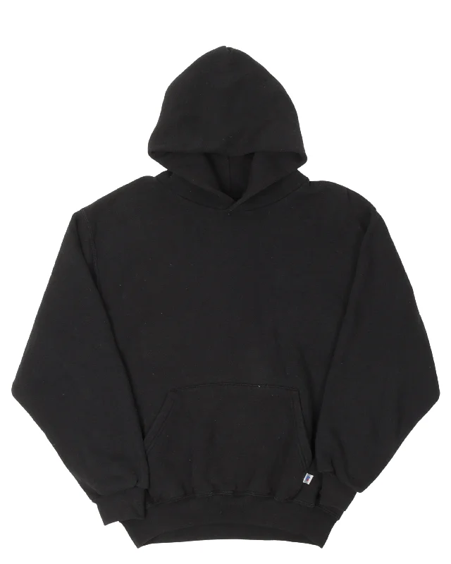 Russell Hoodie Hoodie with Ribbed Hem Stretchable Secure