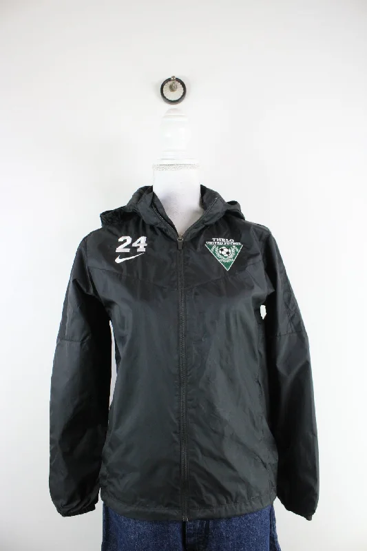 Vintage Nike United Football Jacket (L) Chenille Fabric Brocade Fabric Lace Fabric