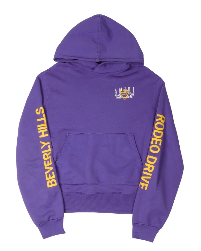 Beverly Hills Exclusive Hoodie Hoodie with Logo Branding Identity