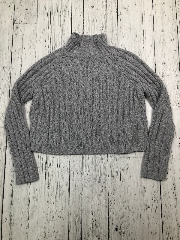 American Eagle knitted grey turtle neck sweater - Hers XS Elegant Classic Vintage