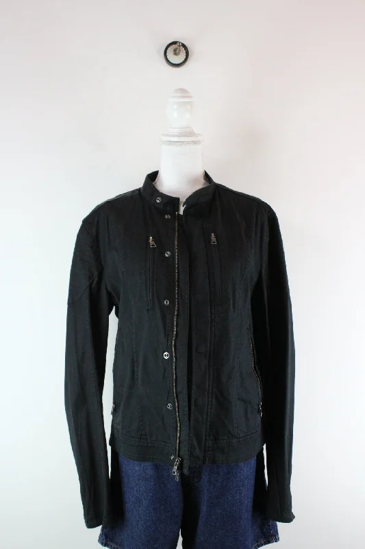Vintage Armani Exchange Jacket (M) Faux Fur Jacket Real Fur Jacket Shearling Jacket