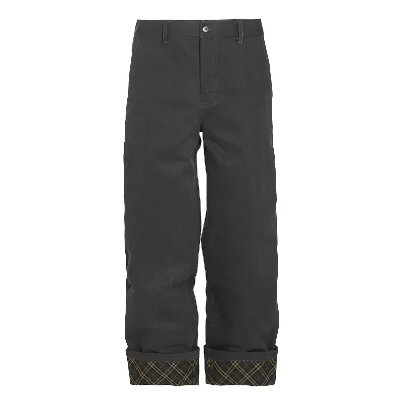 Burberry Trousers Black Trousers Pleated Formal