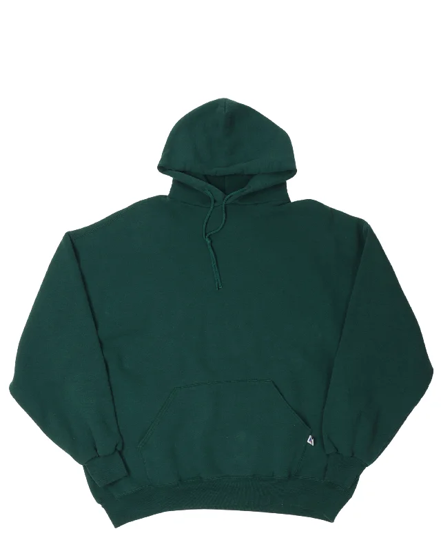 Russell Hoodie Hoodie with Cuffed Sleeves Snug Secure