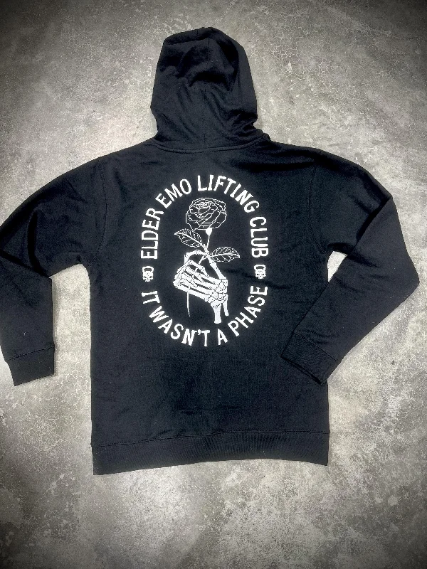 It Wasn't a Phase Pullover Hoodie Long Bell Sleeve