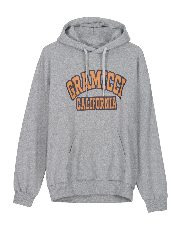 Gramicci Logo Hooded Sweatshirt Zip Hoodie Drawstring Kangaroo Pocket