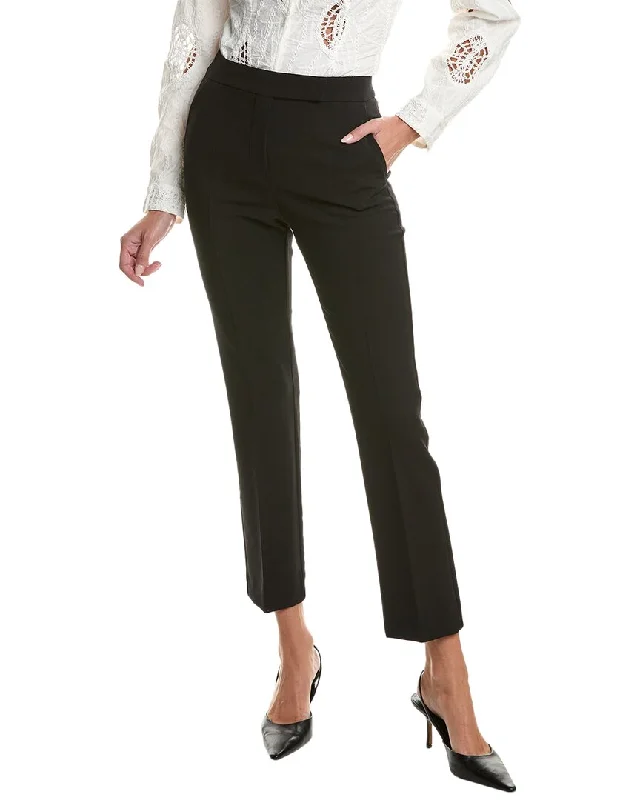 Max Mara Fuoco Wool-Blend Trouser Trousers Party Sparkling