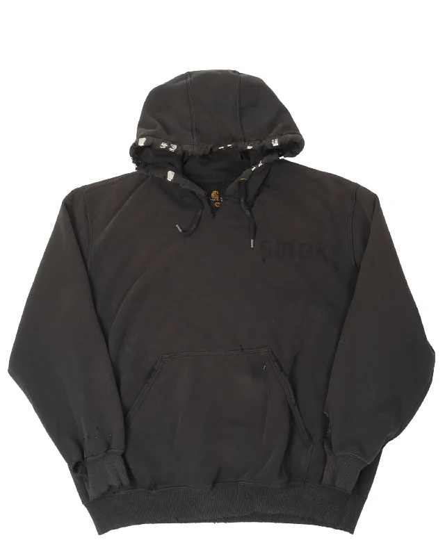 Carhartt Smoke Studded Hoodie Hoodie Jacket Zipper Layering