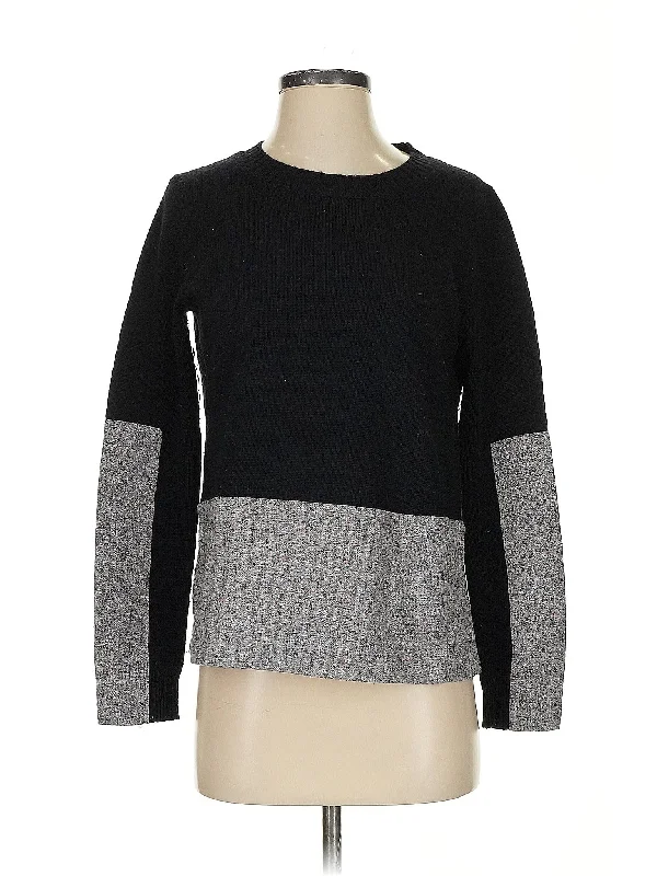 Wool Pullover Sweater Flare Sleeve Stylish