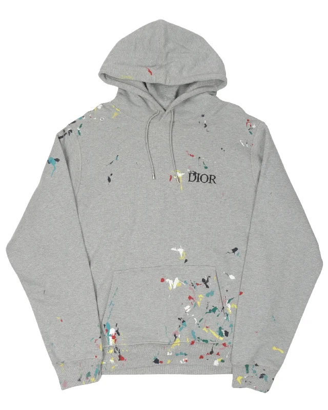 Splatter Paint Hoodie Graphic Hoodie Design Print