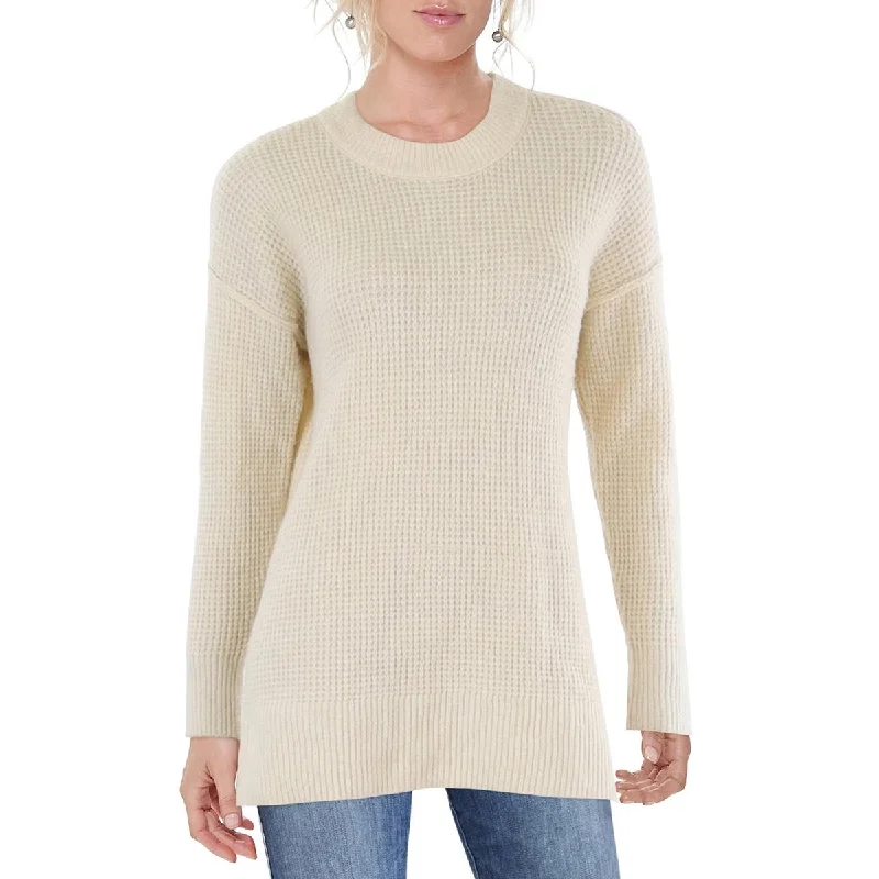 Womens XKnit Mock Neck Pullover Sweater Shawl Collar Sweater