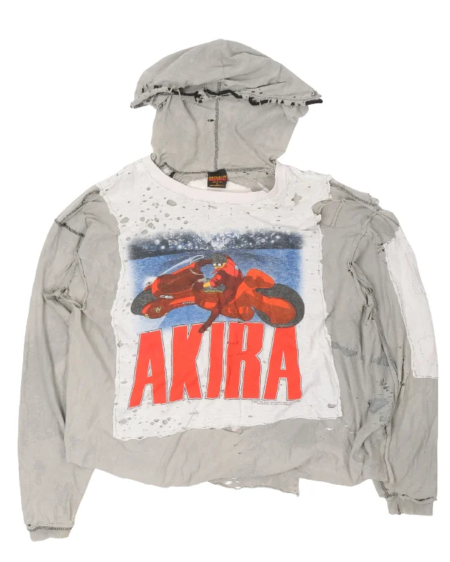 Akira Reworked Sweatshirt By Saint Luis Hoodie with Drawcord Adjustable Secure