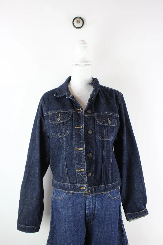 Vintage Ralph Lauren Denim Jacket (XL) Mesh Jacket Canvas Jacket Denim Jacket