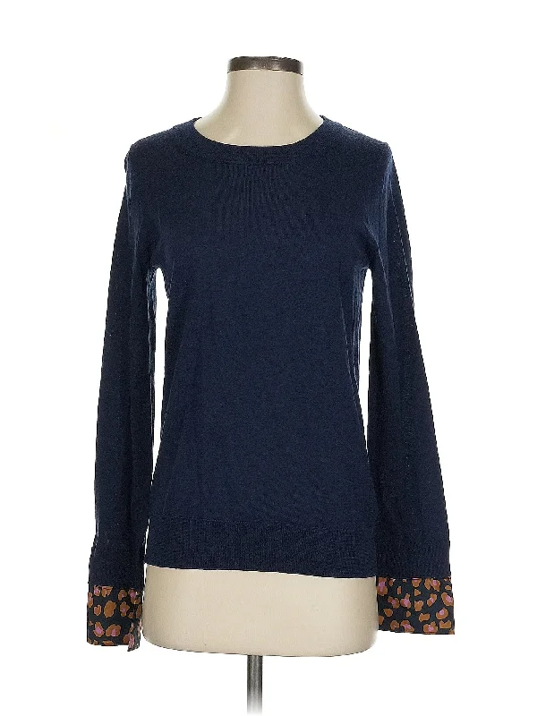 Pullover Sweater Shirred Sleeve Feminine