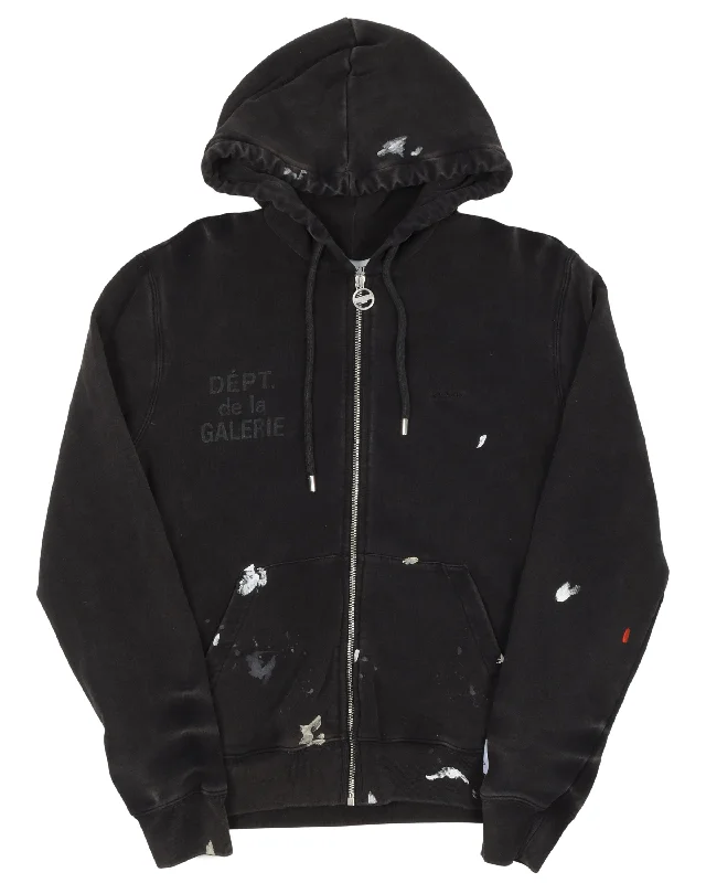 Gallery Dept. Paint Splatter Hoodie Hoodie with Crew Neck Simple Timeless