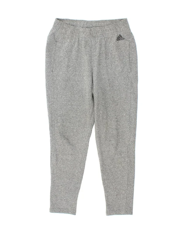 ADIDAS Womens Tracksuit Trousers UK 8/10 Small Grey Trousers fashionable chic