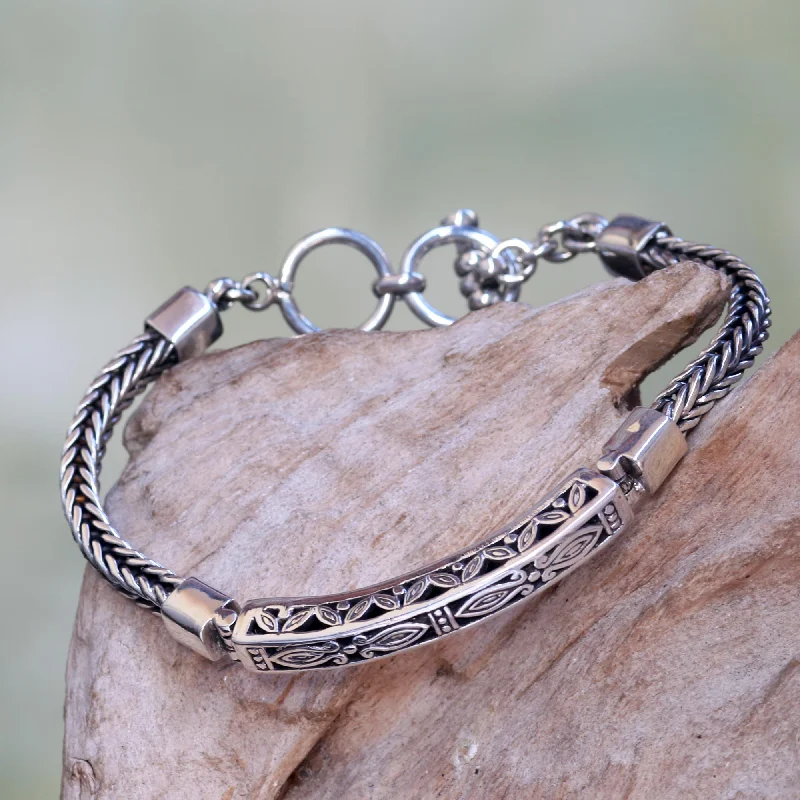 Big Discounts On Elegant Jewelry Collections Bali Bagus Hand Crafted Engraved Sterling Silver Bracelet from Bali