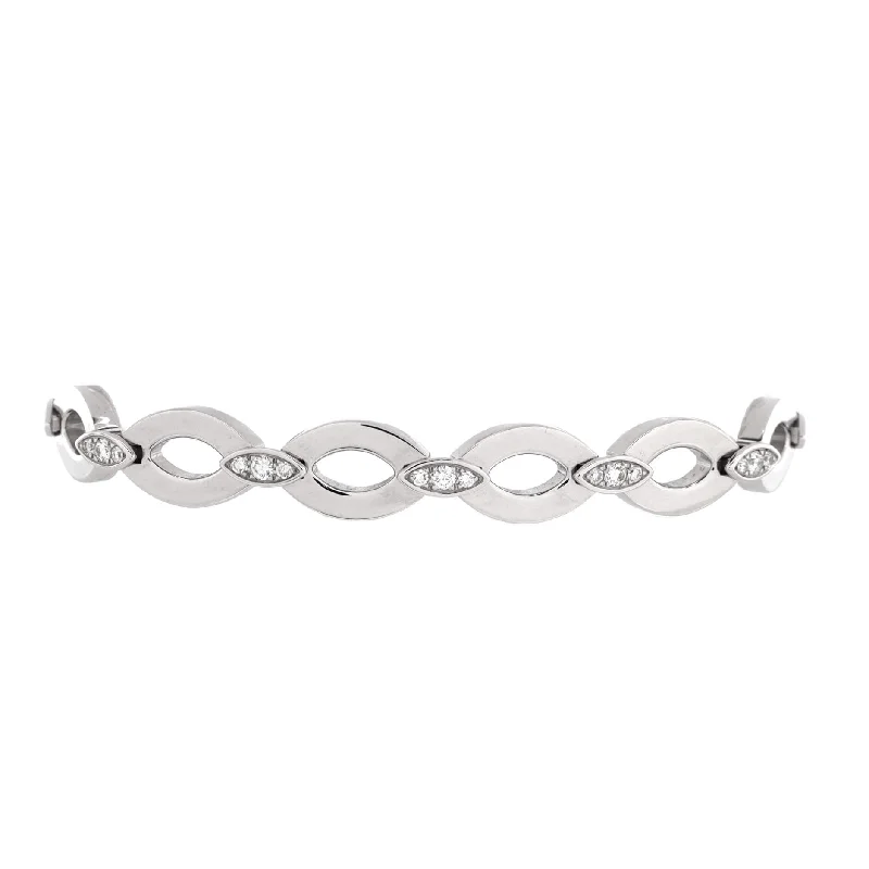 Premium Diamond Jewelry At Once-In-A-Lifetime Discounts Diadea Chain Bracelet 18K White Gold with Diamonds