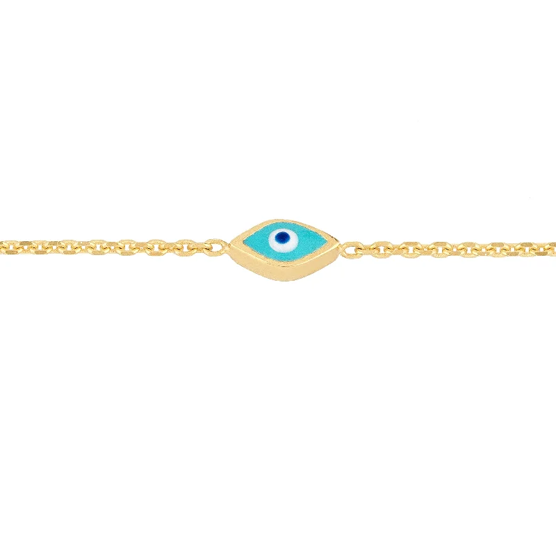 Personalized Jewelry Sale – Meaningful Gifts At Great Prices Enamel Evil Eye Station Chain