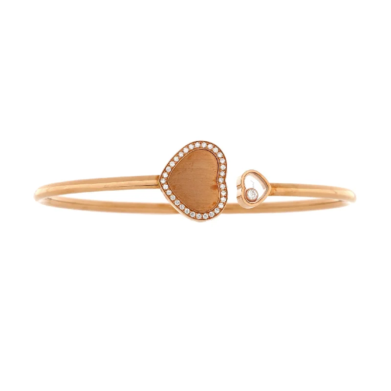 Affordable Luxury Jewelry – Style At A Great Price Happy Hearts Bracelet 18K Rose Gold and Diamonds
