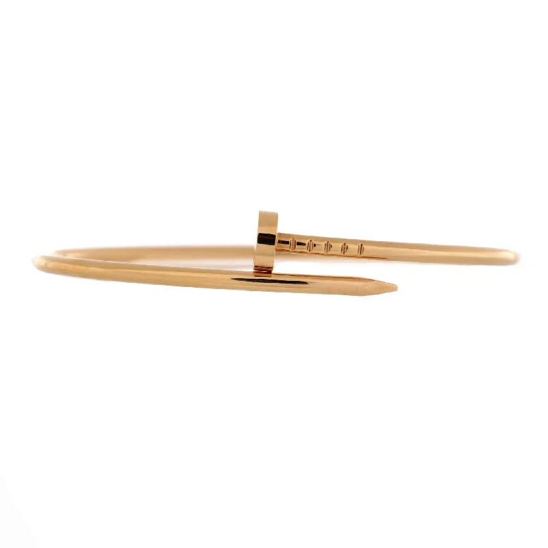 Must-Have Jewelry At Unbelievable Discounts Juste un Clou Bracelet 18K Rose Gold Small
