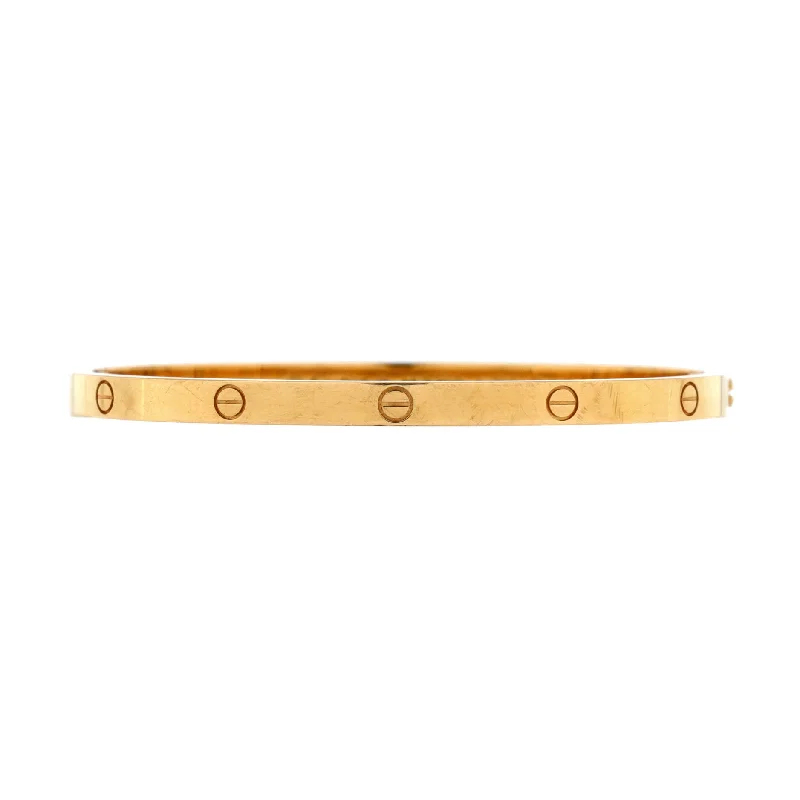 Limited-Stock Jewelry Sale – Shop Before It's Gone Love Bracelet 18K Yellow Gold Small