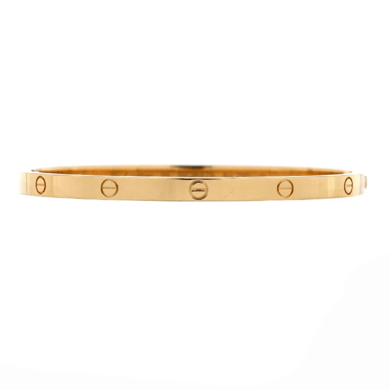 Final Call For Exquisite Jewelry At Reduced Rates Love Bracelet 18K Yellow Gold Small
