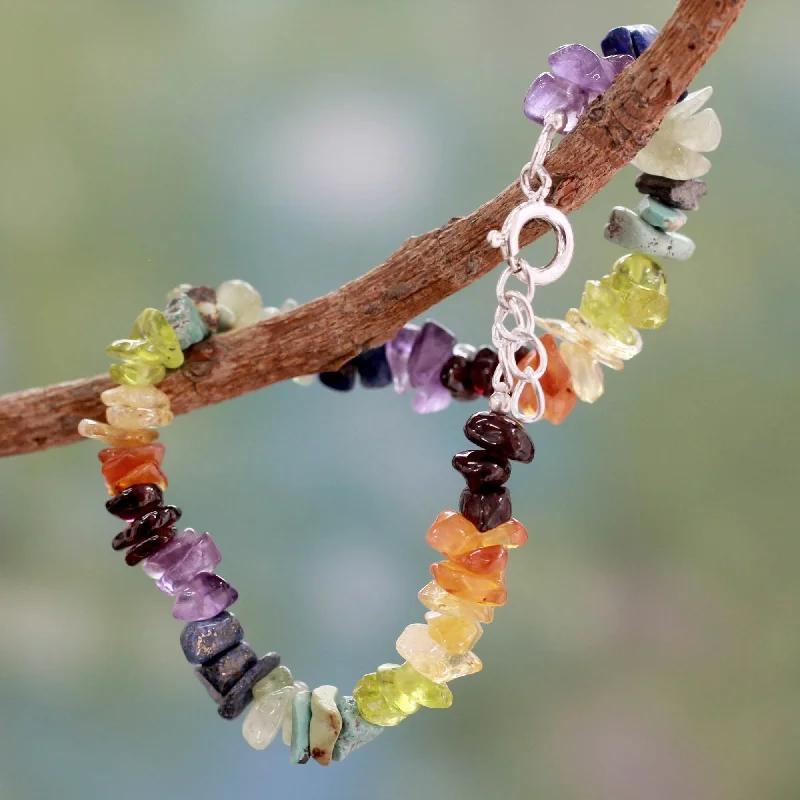 Jewelry Clearance Event – Stock Up Before It's Over Multi-Gem Beaded Chakra Bracelet