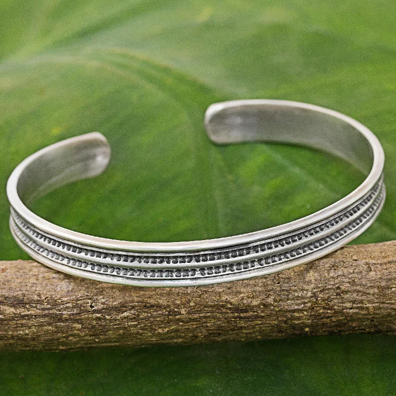 Must-Have Jewelry At Unbelievable Discounts Sterling Hope Karen Sterling Silver Inscribed Cuff Bracelet Thailand