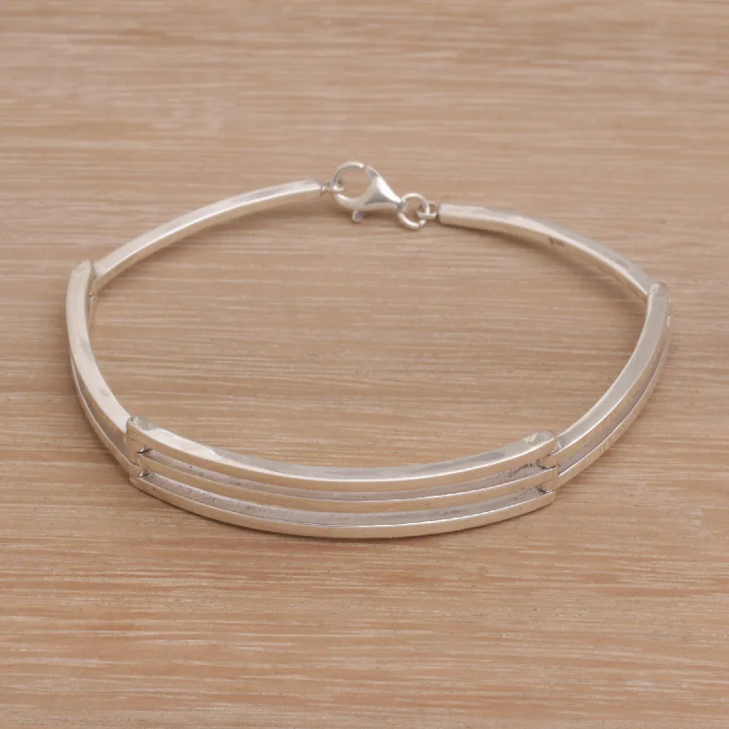Your Dream Jewelry At Dream Prices Ternion Men's Handmade Sterling Silver Bracelet from Bali