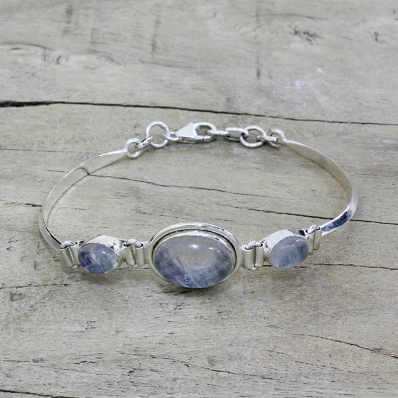 Bestselling Jewelry Now On Sale – Elevate Your Look Icy Surface Rainbow Moonstone Pendant Bracelet