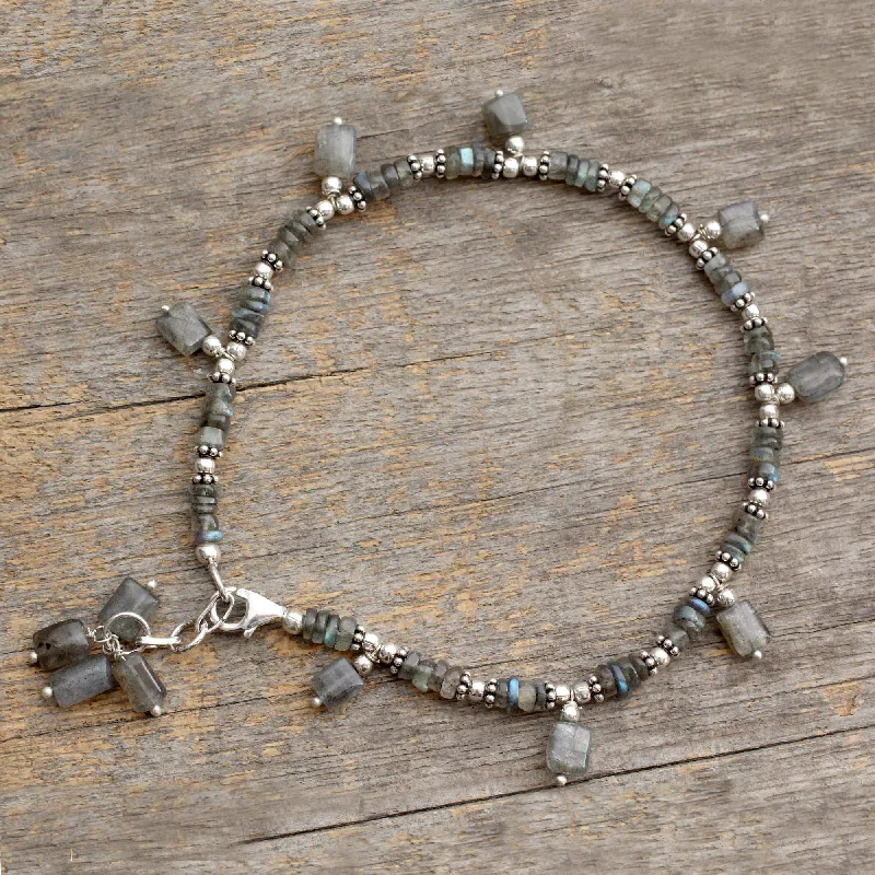 Premium Jewelry Now Available At Special Discounts Intuitive Labradorite Beaded Anklet