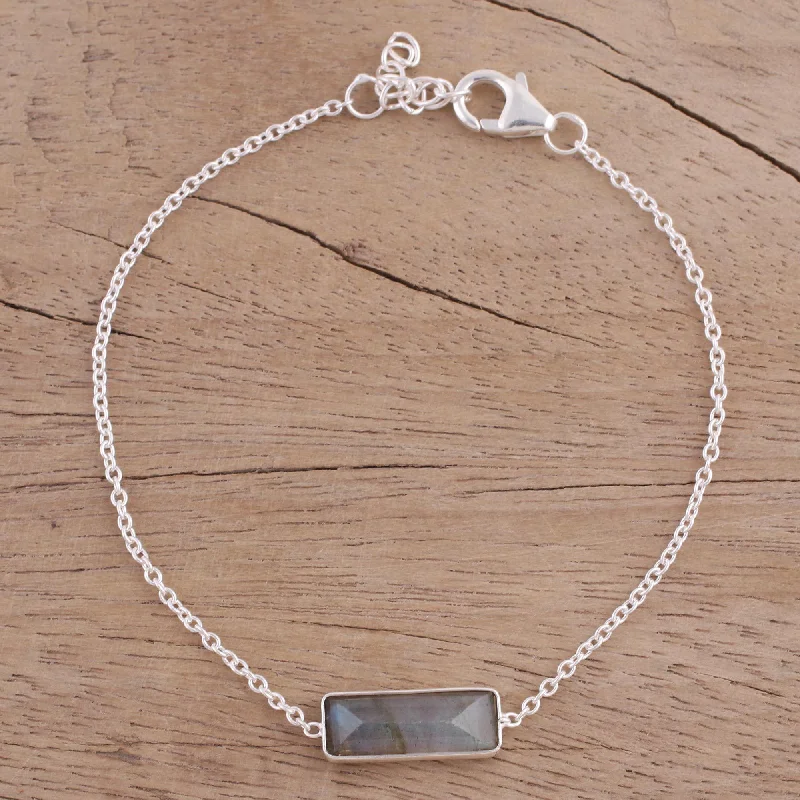 Buy More, Save More On Stunning Jewelry Pieces Labradorite & Sterling Silver Prism Bracelet