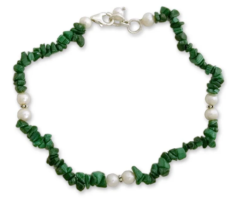 Exclusive Jewelry Bundles At Discounted Rates Mystic Valley Sterling Silver Pearl Anklet