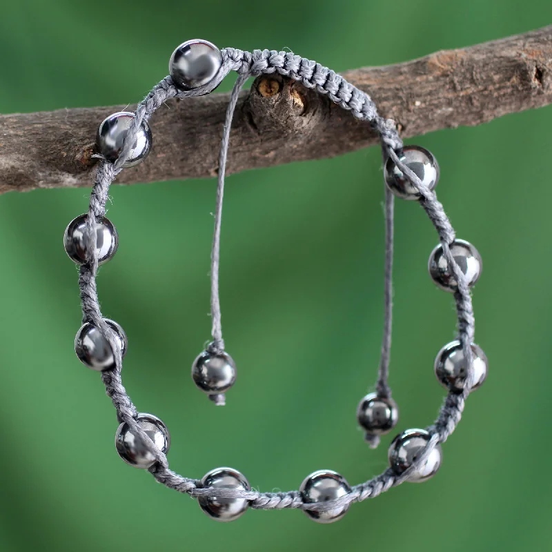 Bohemian-Inspired Jewelry For Free-Spirited Fashion Peace in the Night Shambhala Bracelet