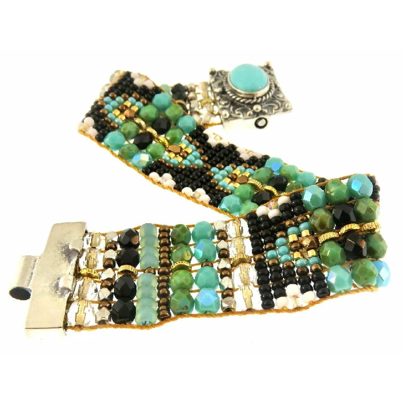 Personalized Jewelry Sale – Meaningful Gifts At Great Prices Chili Rose  Lydia Tri Aqua Crowns " Bracelet